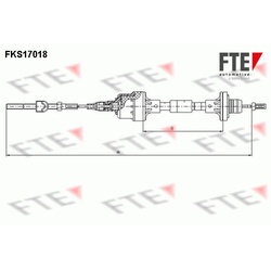 Linka sprzęgła FTE FKS17018